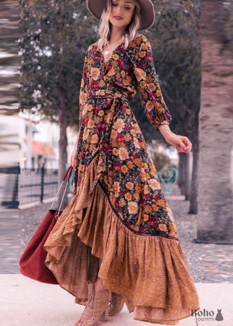 Boho Maxi Dress Jen Boho Dress Official - Main Image