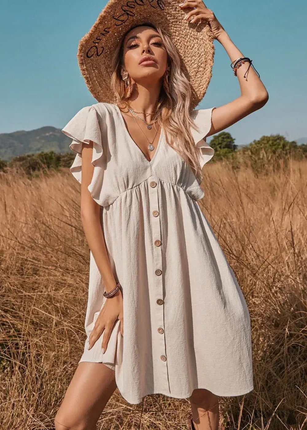 adria midi dress Boho Midi Dress Adria