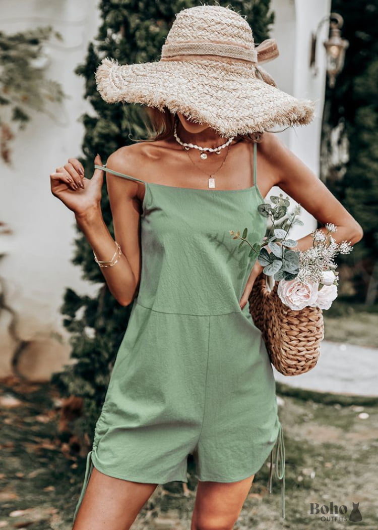 Casual Boho Romper Jumpsuit Fiona - Boho Dress Official